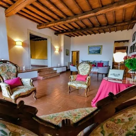 Elegant Wing Of Castello Di Cacchiano By Vacavilla Villa *