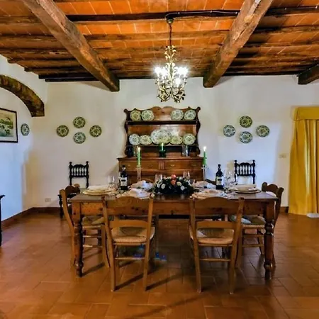 Villa Elegant Wing Of Castello Di Cacchiano By Vacavilla Monti di Sotto